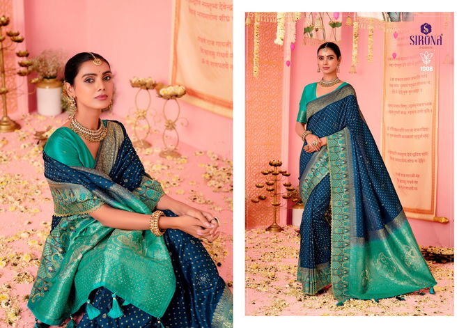 Shubh Laxmi By Sirona Silk Wedding Wear Wholesale Sarees Suppliers In Mumbai